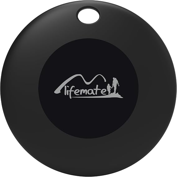 Lifemate Lifetag Android Compatible Smart Tag Licensed Smart Tracker for Google - Black (COMPATIBLE WITH ANDROID ONLY)