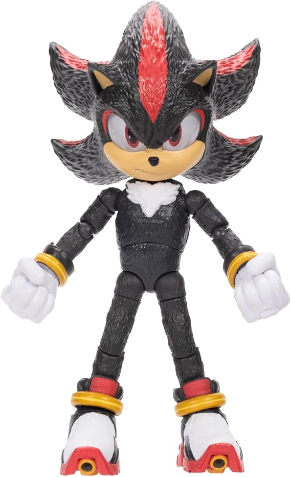 Sonic 3 Movie 5 Action Figures Shadow
