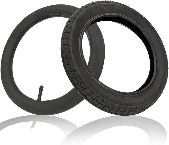 12.5 x 2.25 (12-1/2 x2-1/4) Scooter Inner Tubes & Tires for Razor Pocket Mod (Bella, Betty, Bistro, Daisy, Hannah, Sweet Pea), Schwinn, GT-Gas & Electric Scooters, Kids Bike & Balance Bike Tube