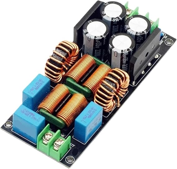 AC EMI Filter 4A 10A 20A 110V 220V EMI Audio Decoder Power Amplifier Purification EMC(4A)