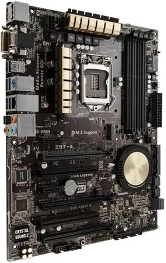 Intel Motherboard Fit for Asus Z97-A Desktop Motherboard Z97 LGA 1150 for Core I7 I5 I3 DDR3 SATA3 USB3.0