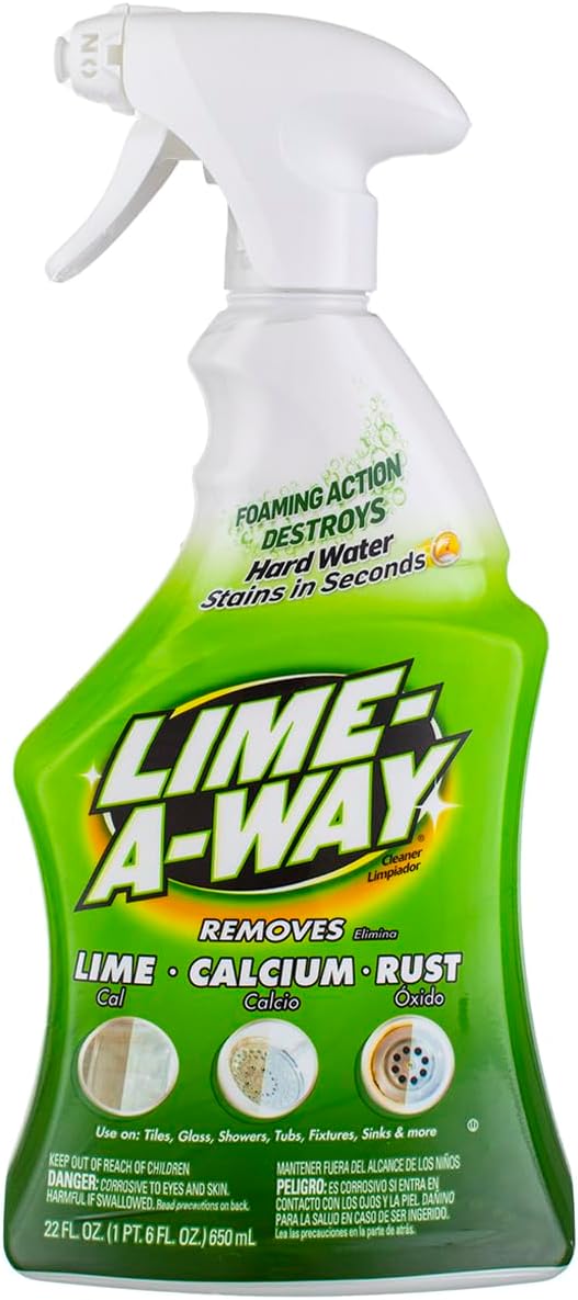 Lime-A-Way Lime Calcium Rust Cleaner, 22 oz (Pack of 2)