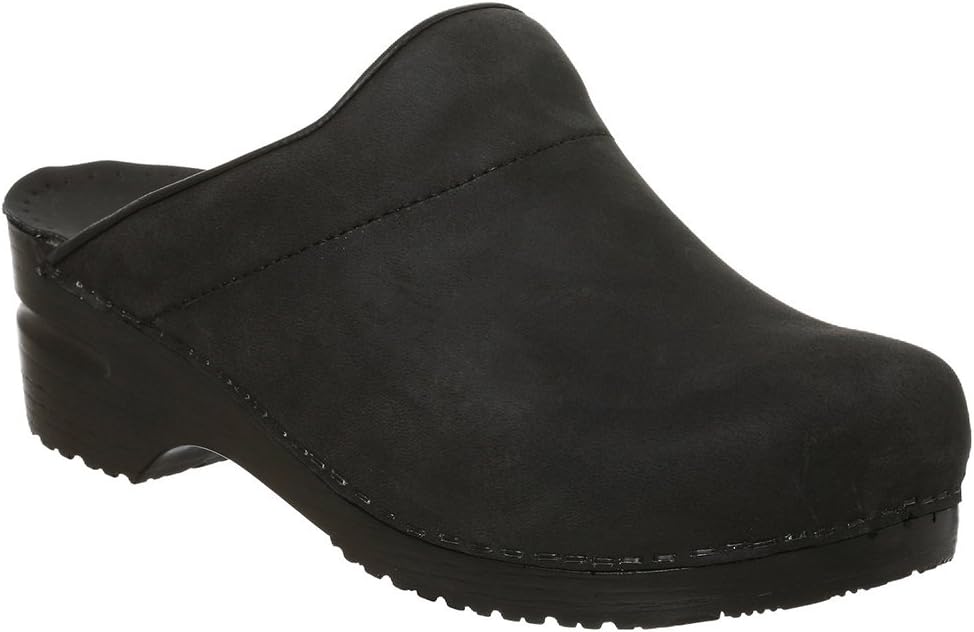 Dansko Stylish Karl Men Mules & Clogs Shoes, Elegant Footwear, Fashion, BlackOiled, Size