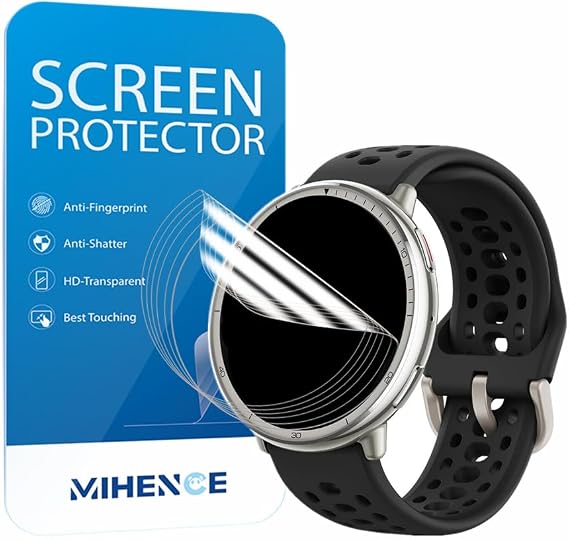 Screen Protector Compatible for Amazfit Active 2 Round Smartwatch, TPU HD Protective Film (6 PCS) | TPU HD Protective Film ( 6 PCS )