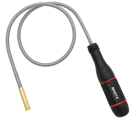 Magnetic Pickup Tool - 24 Bend-It Flexible Magnet Pick-Up Sweeper Bendable Retriever Stick for Hard-to-Reach Home Sink Drains, Car Keys, USB's, Bolts, Nuts, Screws
