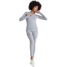 Scorp Thermo-Fit Extreme Kadın Termal Takım İçlik Alt Üst Kayak İçliği Gri