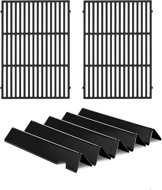 66795 66032 Flavorizer Bars 66095 Grill Grates Genesis II E-310 Grill Replacement Parts for Weber Genesis II E310 II SE-310 II E-335 II E-315 II LX S-340 II S-335 II S-345 GS4 Genesis 2 Grill Parts