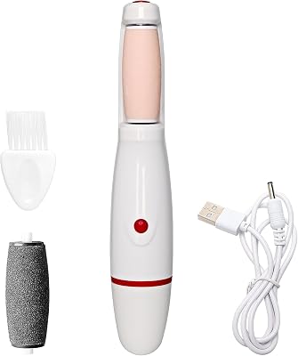 Electric Callus Removers for Feet, Foot Callus Remover Pedicure Tools for Dry, Calluses, Dead, Cracked, Hard Skin Red