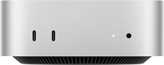 Apple 2024 Mac mini Desktop Computer with M4 chip with 10core CPU and 10core GPU: Built for Apple Intelligence, 24GB Unified Memory, 256GB SSD Storage, Gigabit Ethernet. Works with iPhone/iPad