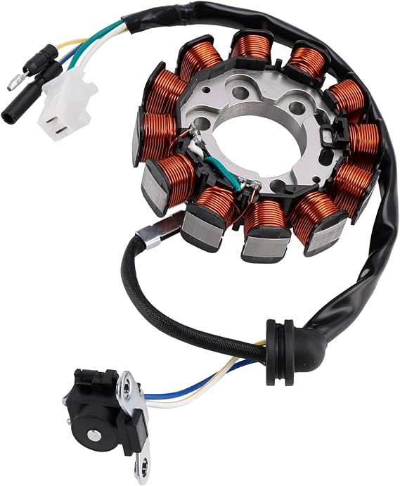 MAD HORNETS 12-Pole Magneto Generator Stator Fit for Honda Z125M 2019-2021 / MSX125 Grom 125 2021-2025