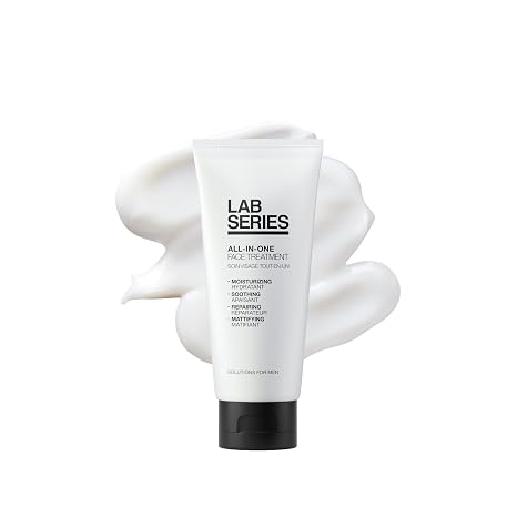 Lab Series Men's All-In-One Face Treatment - Hydrating Face Moisturizer for Fine Lines & Wrinkles- Anti-Aging Facial Lotion Skin Care for Men - With Hyaluronic Acid