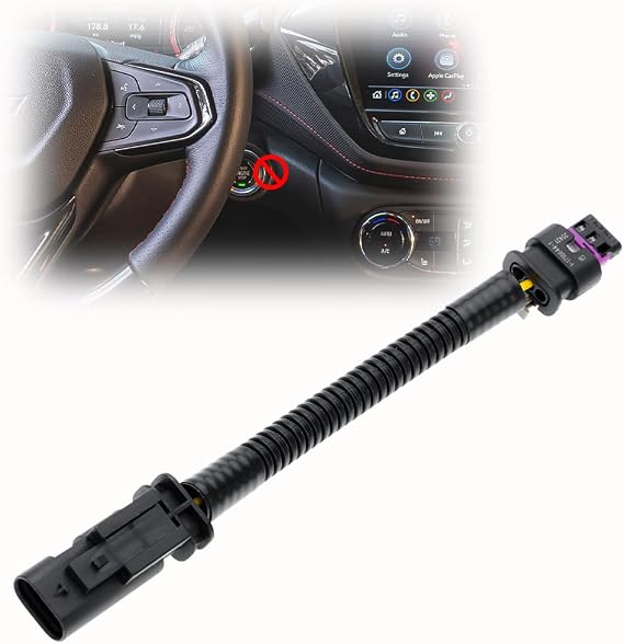 Auto Start Stop Eliminator/Disabler/Disable for 2019-2024 Chevy Traverse Blazer Malibu Equinox & GMC Terrain Automatic Stop Start Engine System Canceller Auto Shutoff Cable Harness