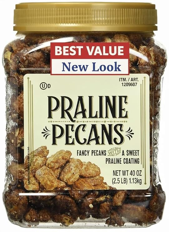 KS Praline sweet roasted Pecans, 2.5 lbs.