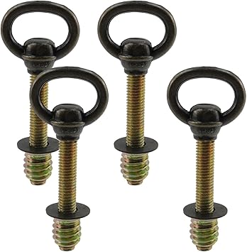4 PCS Swivel Mirror Screws,Antique Brass Adjustable Mirrors Mounting Bolt Hardware