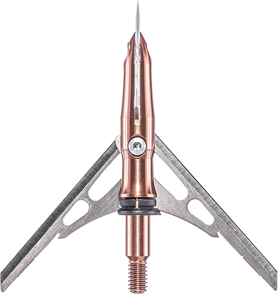 RAGE X-treme Turkey Mechanical Broadheads 100 Grain 2-Blade Shock Collar USA (2-Pack)