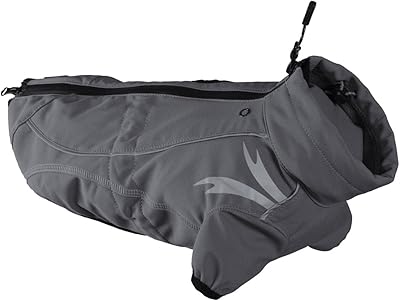 Hurtta Collection Frost Jacket for Pets, 10-Inch, Granite