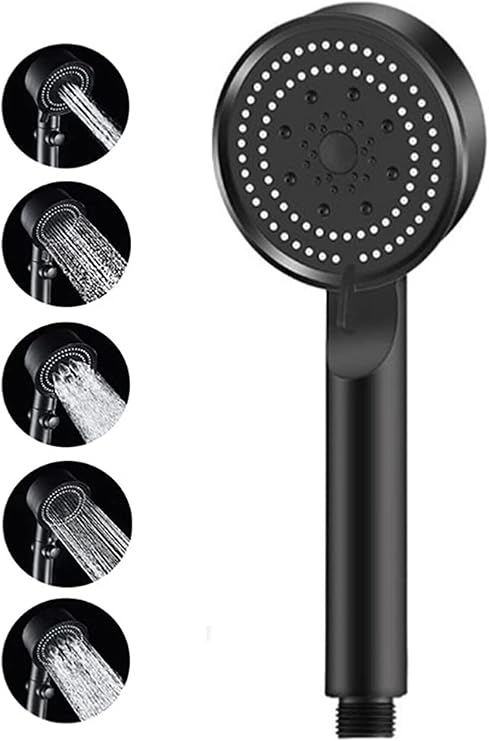 Mayaglory Turbo Fan Lite El Duşu Handshower, Siyah [Enerji Sınıfı A++]