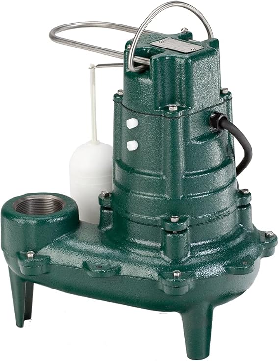 Zoeller 267-0006 M267-25 2-inch Sump Pump with 25 foot cord, 1/2 Horsepower