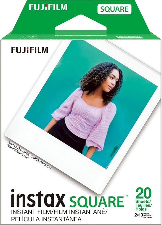 Fujifilm Instax Kare İkiz Paket Film - 20 Pozlama