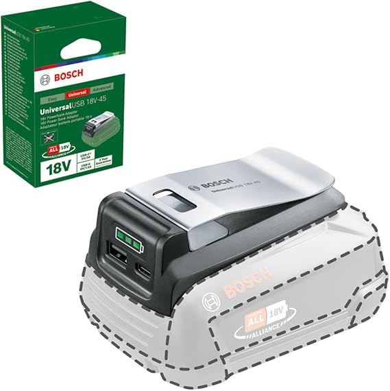 Bosch USB 18V-45 Cordless USB Adapter