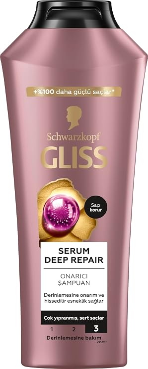 Gliss Serum Deep Repair Shampoo 400 ml
