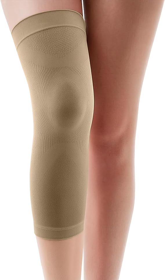 Compression Knee Sleeve Protector for Aching Knees, Patellar Tendonitis