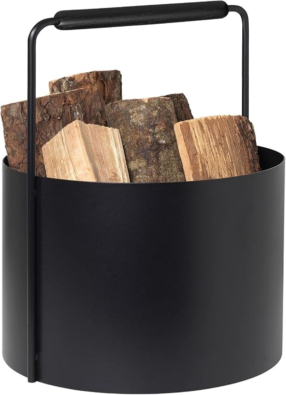 Blomus Ashi Firewood Basket Black One Size