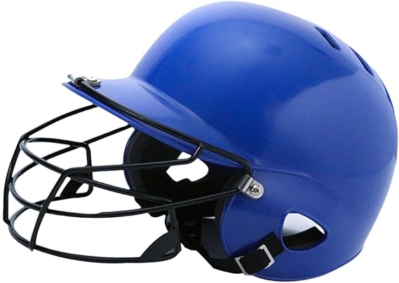 Baseball Hitting Headset with Softball Casque Facemask Guard for Tournament Match
