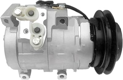 1PK 12V Air Conditioning Compressor Compatible with Toyota Land Cruiser Prado LJ120 5L-E 2008-2012 88320-6A091 88410-35410 88515-60190 447260-6261
