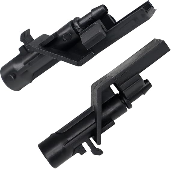2PCS Front Windscreen Washer Jets ABS Plastic Nozzles | Replaces OE 76810-TGG-E01 76810TP6A01, Fits Honda Civic CR-V HR-V 2017-2021, Even Spray Snap-In Installation for Clear Vision