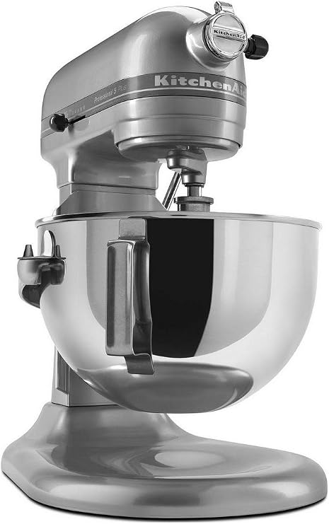 KitchenAid KV25G0XSL Professional 5 Plus Series Bowl-Lift Stand Mixer, Silver, 5 quart [Discontinued]