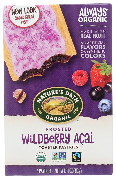 Natures Path Frosted Wildberry Toaster Pastry (12 x 11 Oz)