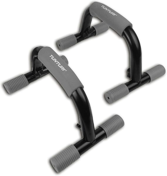 TUNTURI Push Up Handles, Black