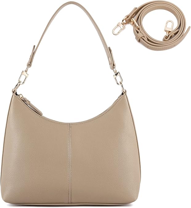 Keyli Small Shoulder Handbags for Women Mini Purse Waterproof Soft Leather Crossbody Bags for Work Shopping Travel