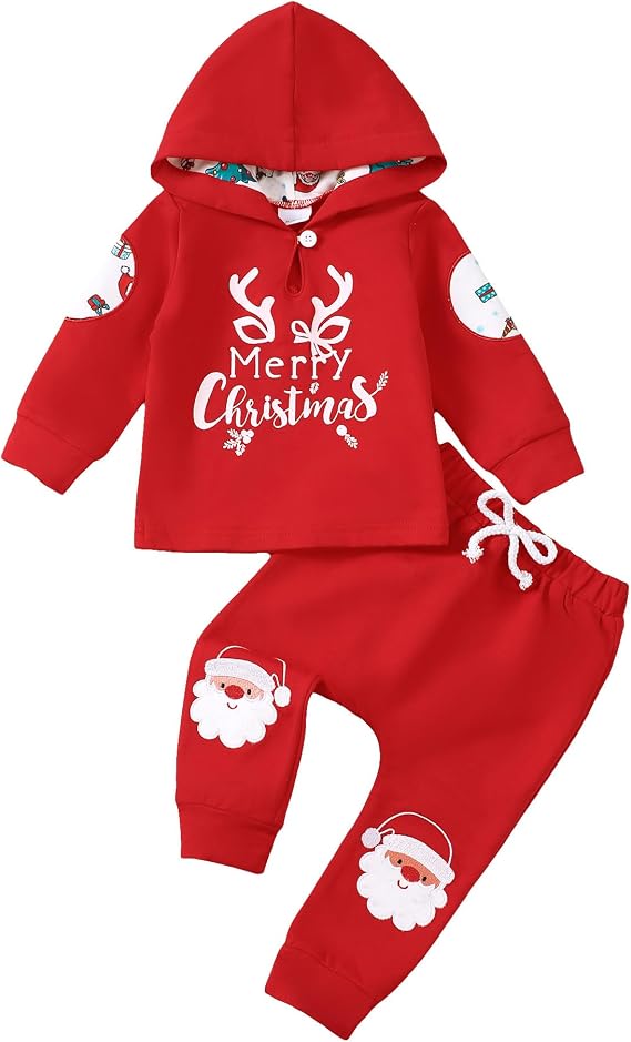 Saeaby Baby Boy Clothes Infant Toddler Boys Fall Winter Outfits 0-3T