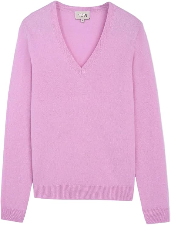 GOBI Essential Cashmere V-Neck Sweater