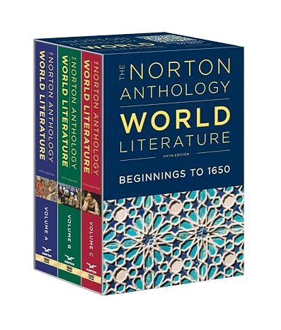 The Norton Anthology of World Literature: Pre-1650 (Volumes)