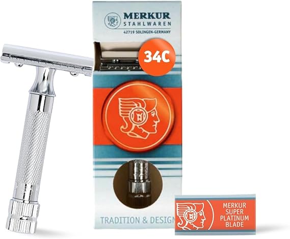Merkur Mk34c Ağır İş Kısa Saplı Çift Kenarlı Jilet