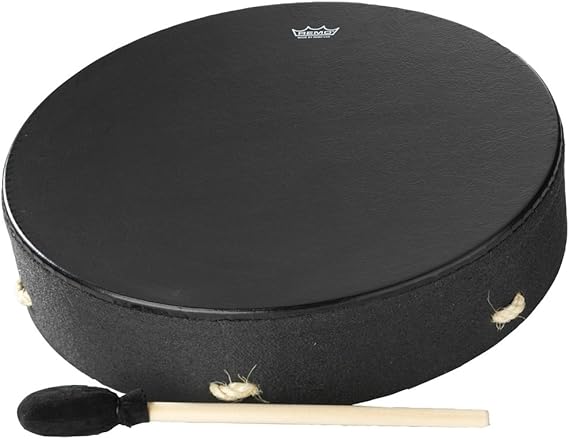 Remo Buffalo Drum - Black Earth, 16"