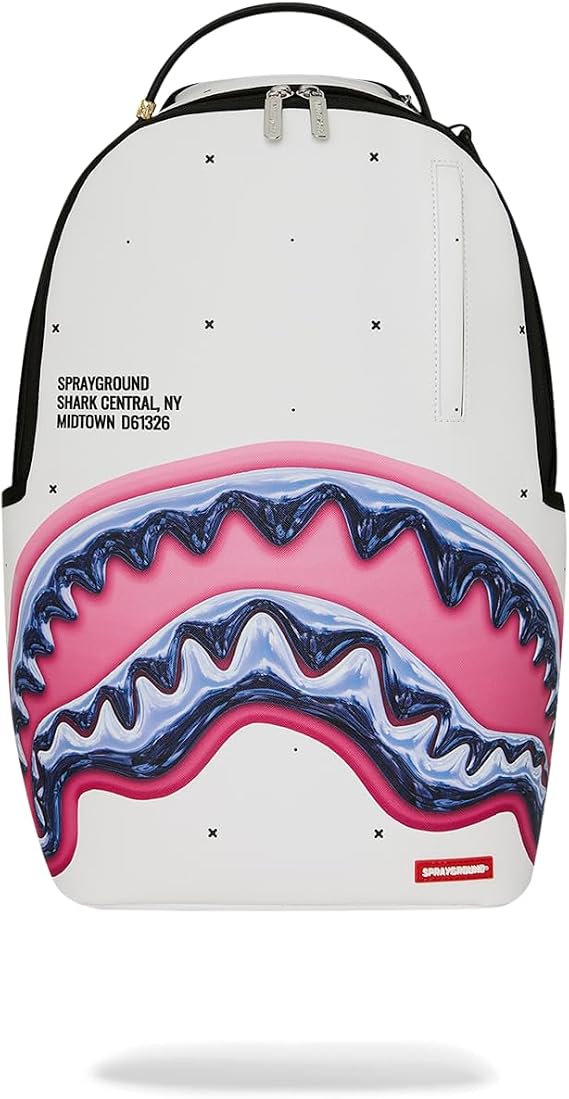 Sprayground LIQUID CHROMATIC SHARK CENTRAL BACKPACK