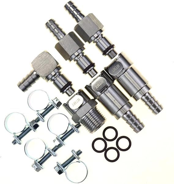 For BMW HP2 Gas Fuel Line Hose Quick Release Disconnect Coupling Kit Set