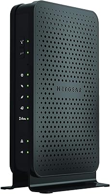 NETGEAR C3000-100NAS N300 8x4 WiFi DOCSIS 3.0 Cable Modem Router C3000 Certified for Xfinity from Comcast, Spectrum, Cox, Cablevision & More
