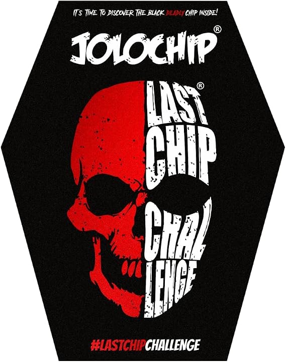 JOLOCHIP One Chip Challenge - Hottest Challenge Snack - Carolina Reaper Infused Hot Chip Challenge, 1 count (Pack of 1)