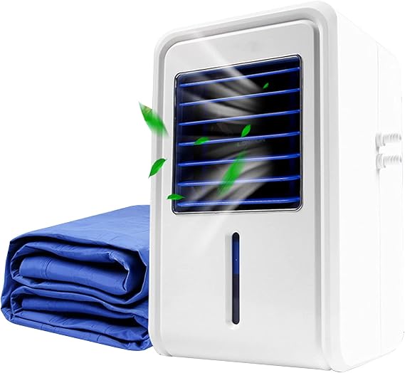 Mattress Cooler Air-conditioned Water-cooled Mattresses, The Bed Fan For Cooling Sleep In Summer, Mattress Evaporative Cooling Topper