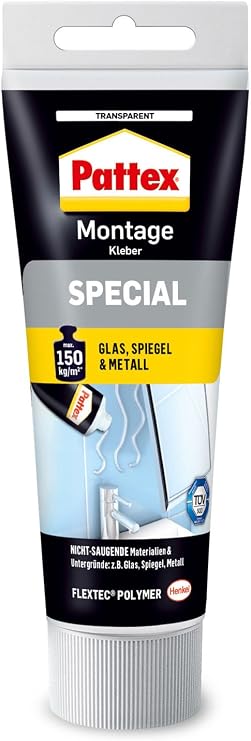 Pattex 1829522 "Spezial" Mounting Glue, Transparent, 80 g