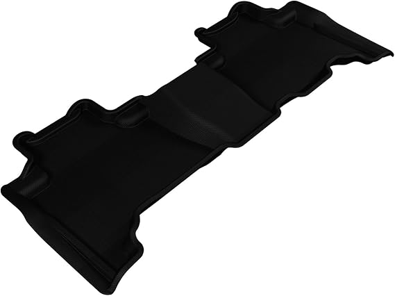 3D MAXpider Custom Fit Kagu Floor Mat (Black) Compatible with Lexus GX460 2010-2023 - Second Row