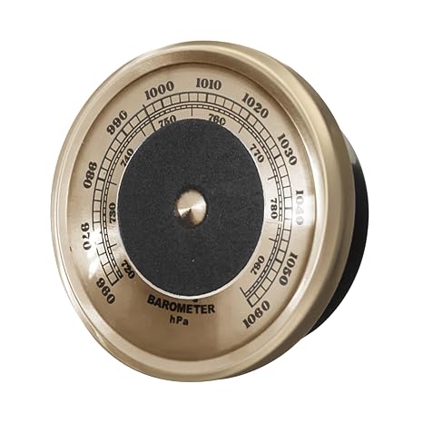 Thermometer Hygrometer Barometer - Barometer Hygrometer Thermometer | Wall Mounted Air Pressure Meter 70mm Recessed Weather Station Hygrometer Indoor/Outdoor