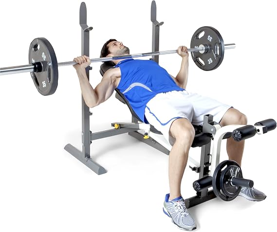 Marcy Folding Standard Weight Bench Easy Storage MWB-20100, Incline