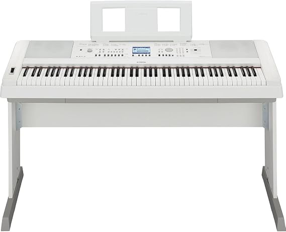 Yamaha DGX650WH Digital Piano,White