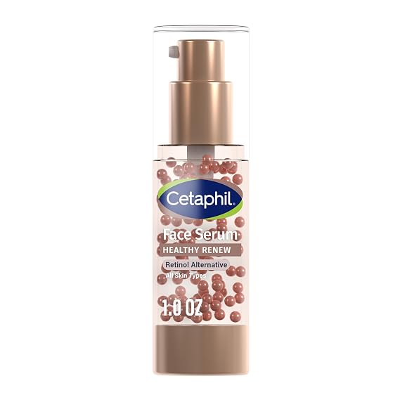 Cetaphil Healthy Renew Anti-Aging Face Serum, Peptides, Retinol-Free, 1oz
